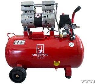 Безмаслен обезшумен компресор за въздух 24л/ 750W