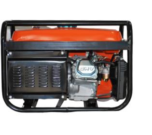 Генератор за ток 3 kW, 7.5 HP, бензинов, монофазен, AVR, ръчен стартер, 100% медни намотки, GREENYARD