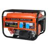 Генератор за ток 3 kW, 7.5 HP, бензинов, монофазен, AVR, ръчен стартер, 100% медни намотки, GREENYARD